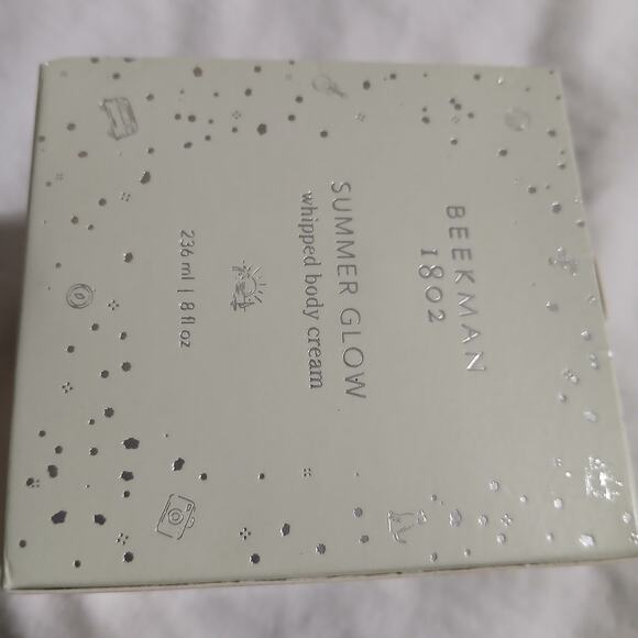 Beekman 1802 SUMMER GLOW 8 oz whipped body cream goat milk NIB/SEALED - Picture 3 of 10